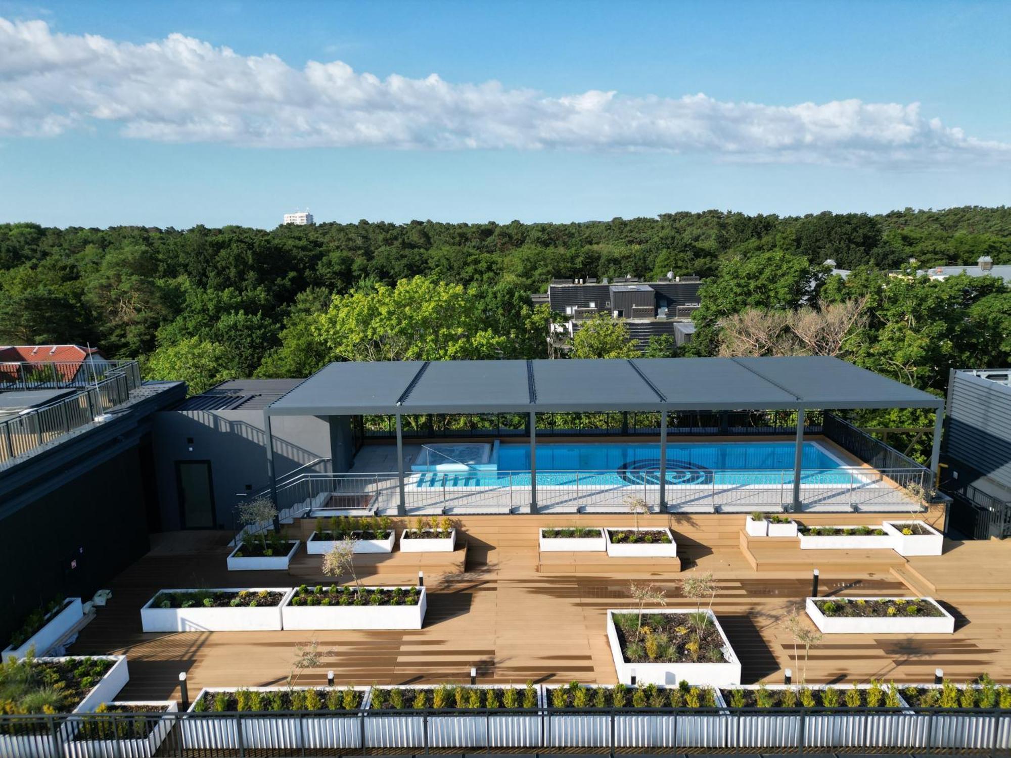 Seaside Garden Blue Apartment Swinoujscie Bagian luar foto